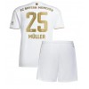 Bayern Munich Thomas Muller #25 Bortaställ Barn 2022-23 Korta ärmar (+ Korta byxor)